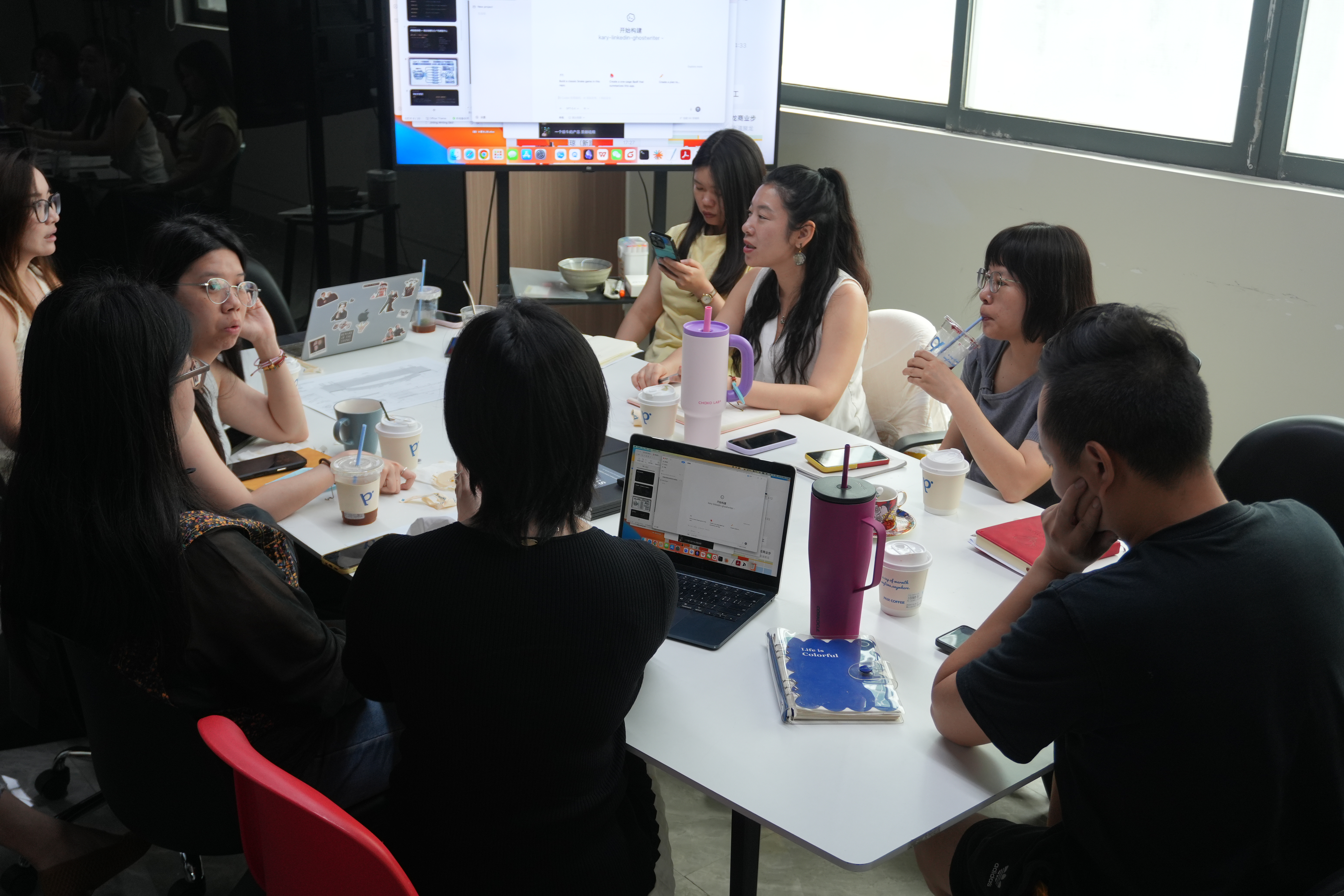 Jinling team meeting for customer communication and after-sales support