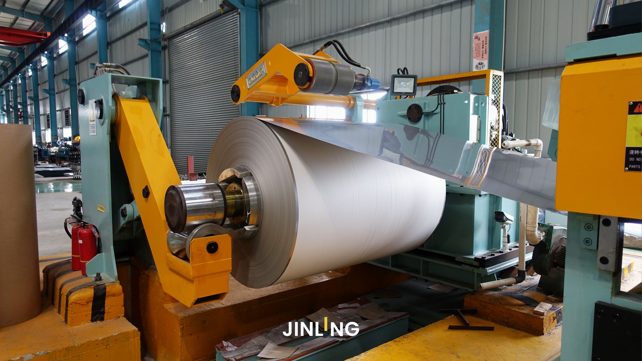 Stainless steel cut-to-length processing route