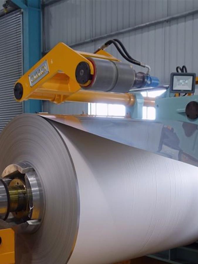 Cut-to-Length Sheets stainless steel protective film application