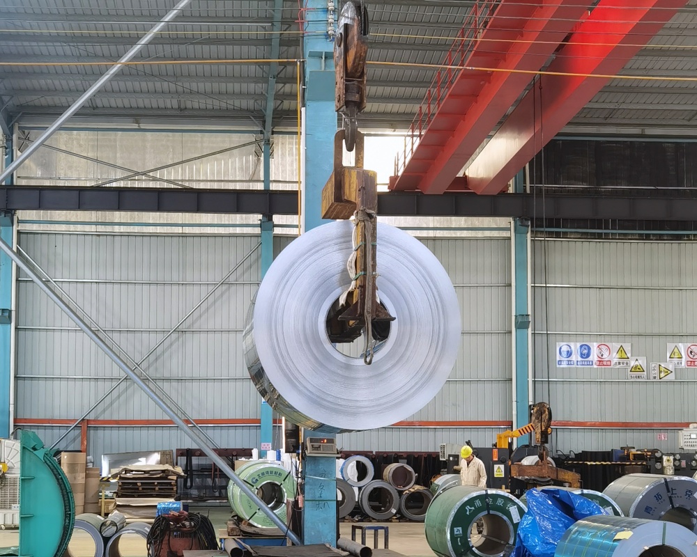 Stainless steel coil sheet tube pipe and bar product route
