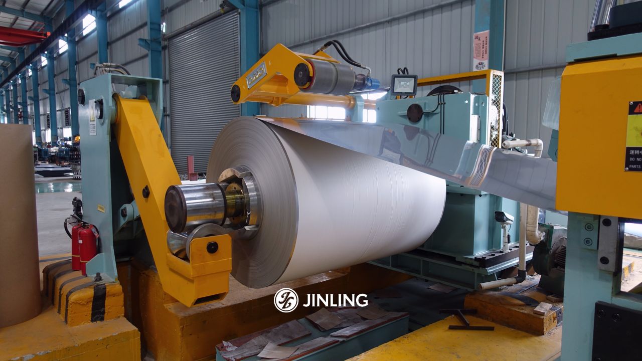Stainless steel coil processing equipment for cut-to-length and slitting