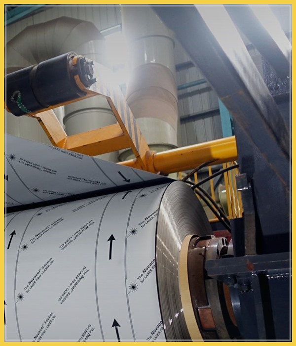 Protective Film stainless steel processing capability