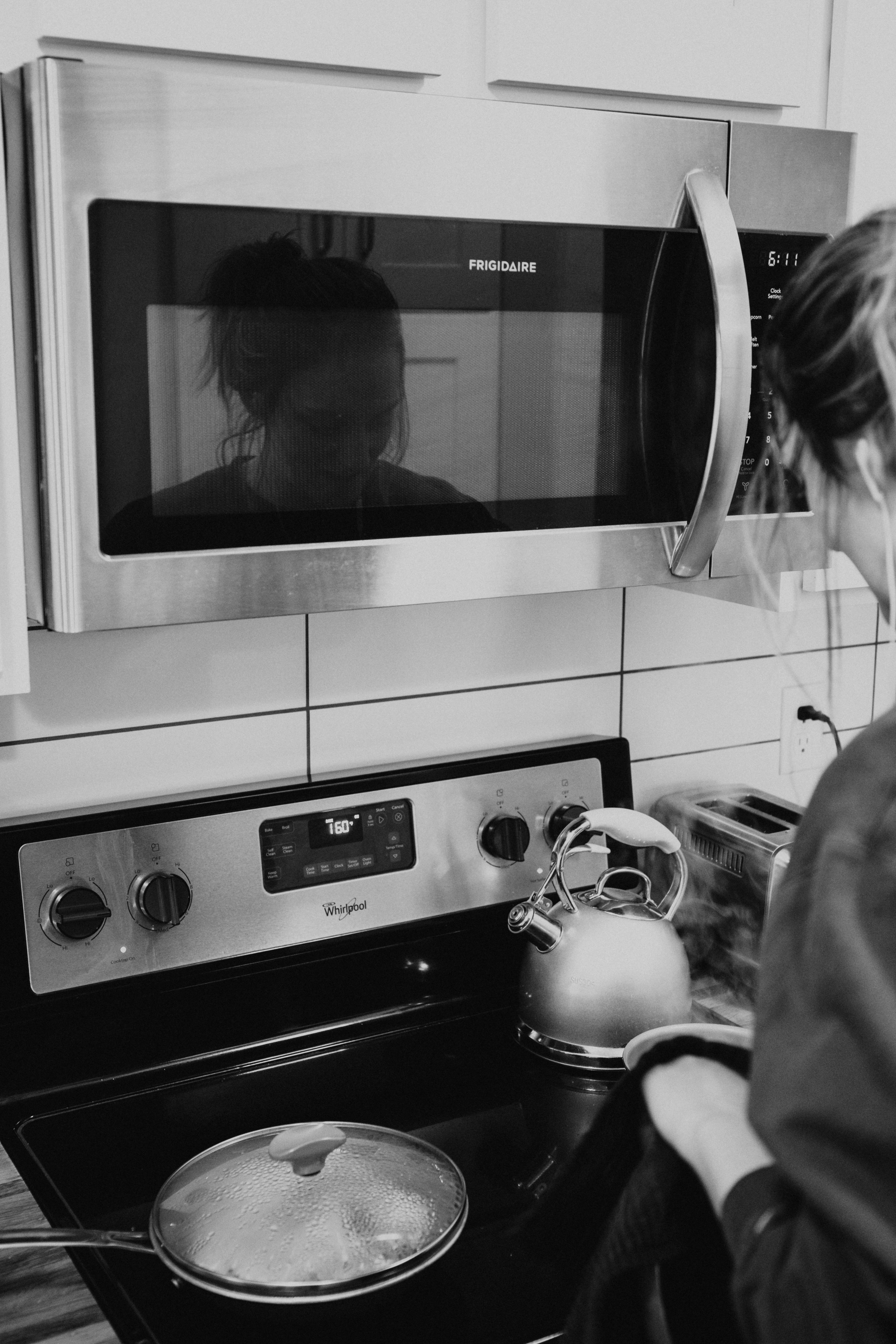 Kitchen Equipment application for AFP anti-fingerprint stainless steel