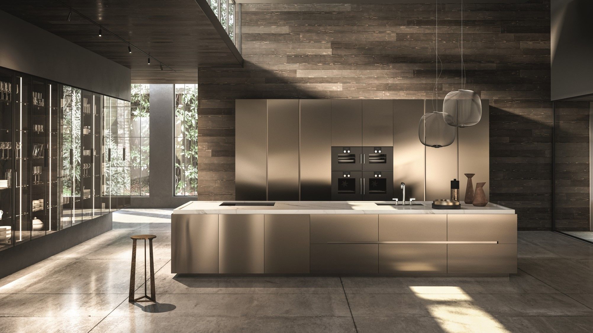 Stainless steel surface finish application routes