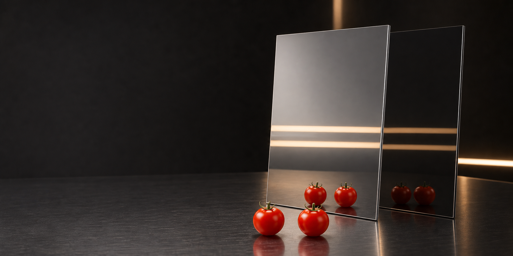 8K mirror stainless steel finish for decorative panels