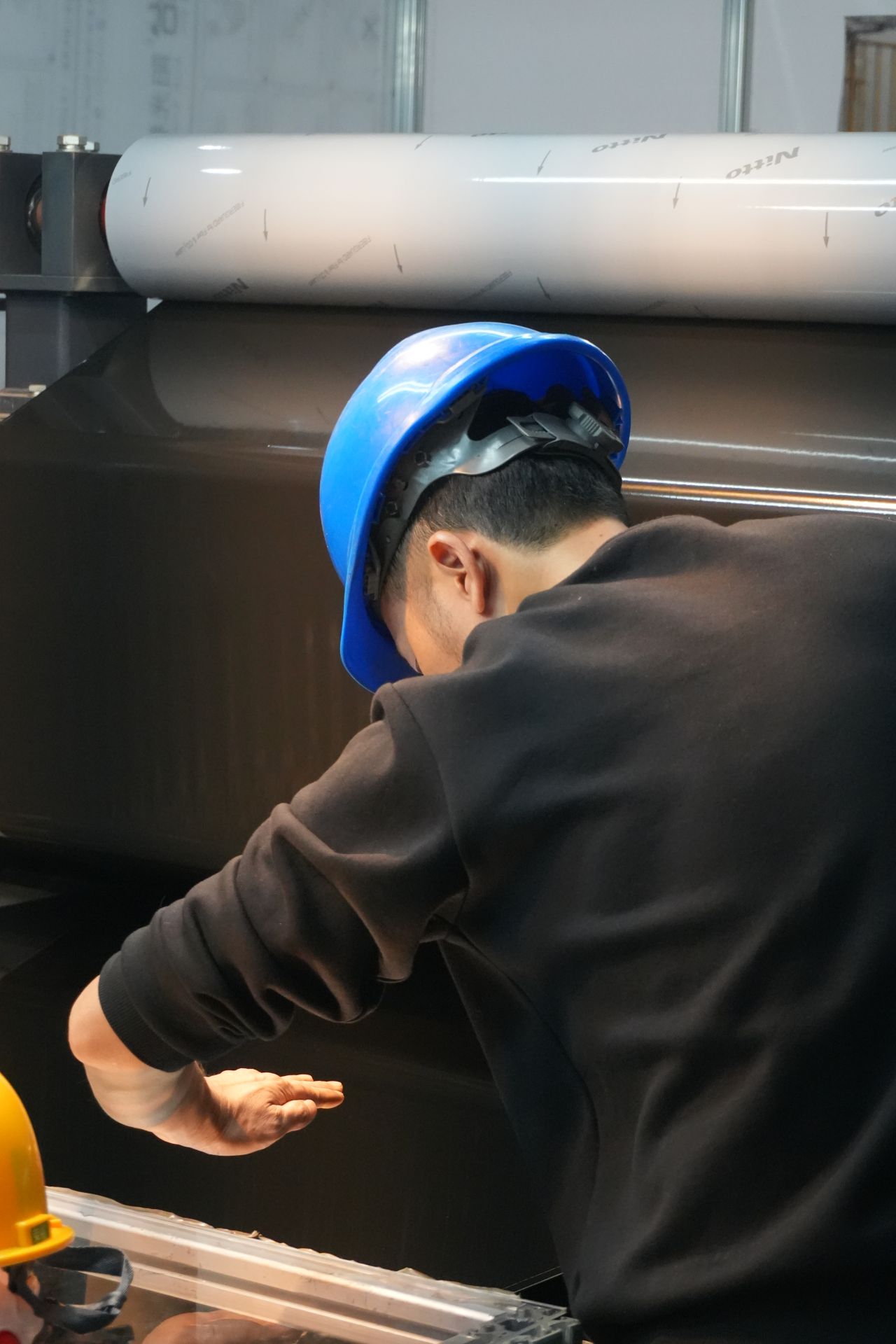 8K mirror stainless steel polishing line inspection